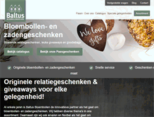 Tablet Screenshot of bloembollengeschenk.nl